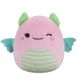 М'яка іграшка Squishmallows - Рожевий Дино (19 cm)