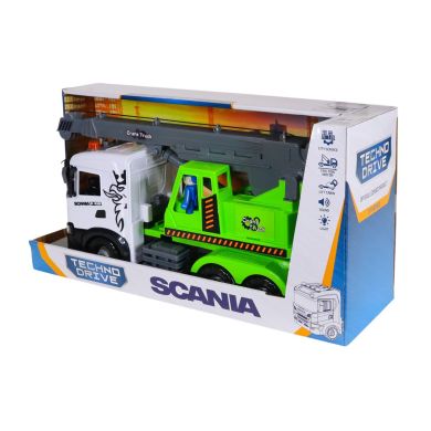 Автомодель серії Mid Truck &ndash; Автокран Scania (світло, звук)