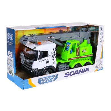 Автомодель серії Mid Truck &ndash; Автокран Scania (світло, звук)