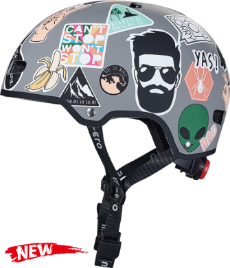 Шолом Micro Sticker LED M AC2120BX