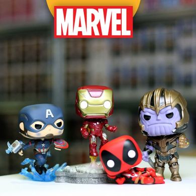 Ігрова фігурка Funko Pop Avengers endgame Капітан Америка із мйольніром 45137