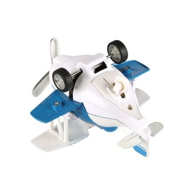 Літак металевий інерційний Same Toy Aircraft синій зі світлом і музикою SY8012Ut-2