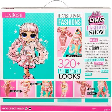 Игровой набор с куклой L.O.L. SURPRISE! серии O.M.G. Fashion Show СТИЛЬНАЯ ЛА РОУЗ 584322