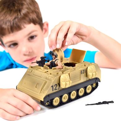 Игровой набор БРОНЕТРАНСПОРТЕР M113 (БТР, фигурка, аксесс.) Elite Force 101857