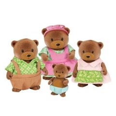 Набір фігурок Li'l Woodzeez Сім'я Ведмедів 6093M