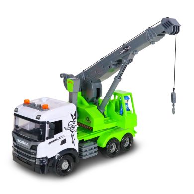 Автомодель серії Mid Truck &ndash; Автокран Scania (світло, звук)