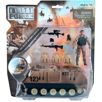 Игровой набор БРОНЕТРАНСПОРТЕР M113 (БТР, фигурка, аксесс.) Elite Force 101857