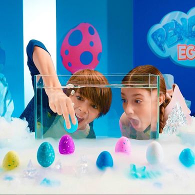 Растущая игрушка в яйце Penguin Еggs Пингвины и друзья в ассортименте T049-2019
