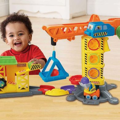 Интерактивный набор Vtech Бип бип Строительная площадка озвучен на русском 80-180126, Разноцветный