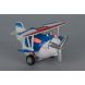 Самолет металический инерционный Same Toy Aircraft синий со светом и музыкой SY8012Ut-2