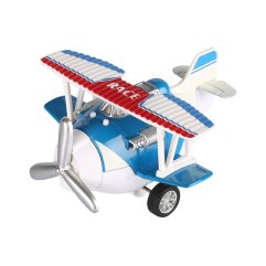 Самолет металический инерционный Same Toy Aircraft синий со светом и музыкой SY8012Ut-2