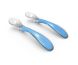 Набор приборов Nuvita Easy Eating 6м+ 2 шт. синий NV8480Blue, Синий