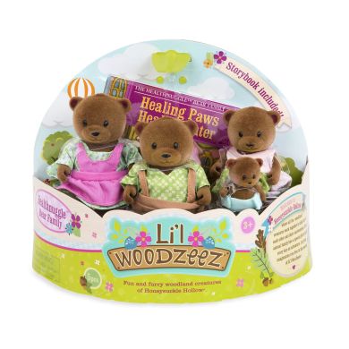 Набор фигурок Li'l Woodzeez Семья Медведей 6093M