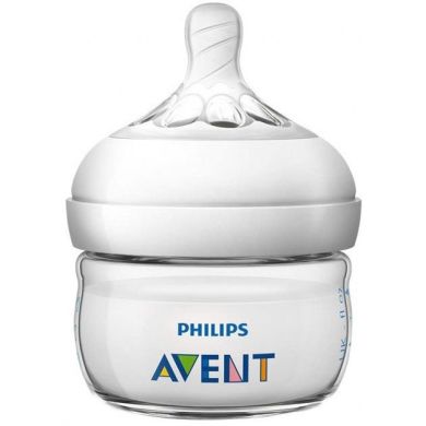 Бутылочка для кормления Philips Avent Natural 60 мл SCF039/17, Белый
