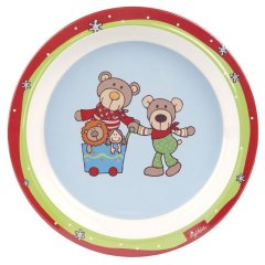 Тарелка Sigikid Wild&Berry Bears 21,5 см 24518SK, Голубой