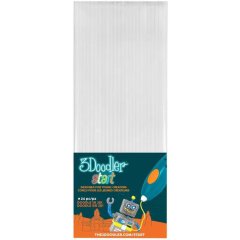 Набір стержнів для 3D-ручки 3Doodler Start Білий 24 шт 3DS-ECO01-WHITE-24