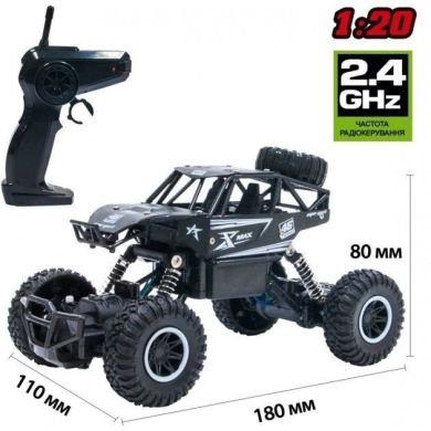 Автомобіль на р/к Sulong Toys 1:20 Off-Road Crawler Rock Sport Чорний SL-110AB