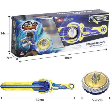 Дзиґа Infinity Nado VI серія Standard Pack Fury Wave Dragon Лютий Дракон EU654121