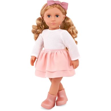 Лялька Our Generation Еффі в рожевій спідниці з воланами 46 см BD31521Z