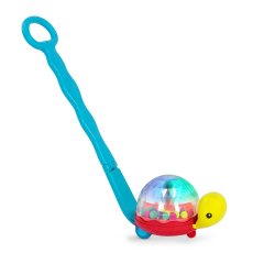 Игрушка-каталка Battat Lite Черепашка BX1647Z, Разноцветный