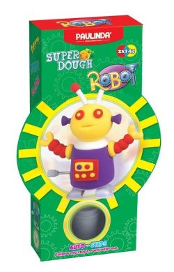 Маса для ліплення Paulinda Super Dough Robot, фіолетовий PL-081178-4