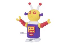 Масса для лепки Paulinda Super Dough Robot, фиолетовый PL-081178-4