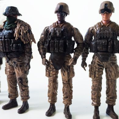 Игровой набор фигурок солдат РАЗВЕДКА (5 фигурок, аксессуар.) Elite Force 101854
