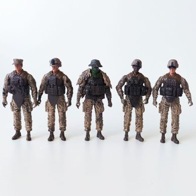 Игровой набор фигурок солдат РАЗВЕДКА (5 фигурок, аксессуар.) Elite Force 101854
