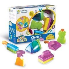 Ігровий набір Learning Resources серії New Sprouts Чистюля LER9242, Різнокольоровий