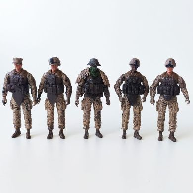 Ігровий набір фігурок солдатів РОЗВІДКА (5 фігурок, аксес.) Elite Force 101854