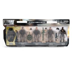 Игровой набор фигурок солдат РАЗВЕДКА (5 фигурок, аксессуар.) Elite Force 101854