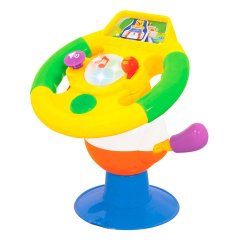 Игрушка на присоске Kiddieland Умный руль на украинском языке 058305, Разноцветный