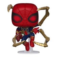 Игровая фигурка Funko Pop Avengers endgame Человек паук с нано-рукавицей 45138