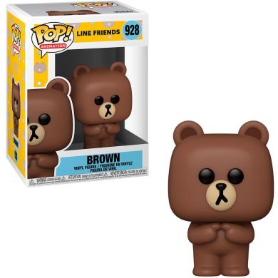 Ігрова фігурка Funko Pop! серії Line Friends Браун 48151, 9,6