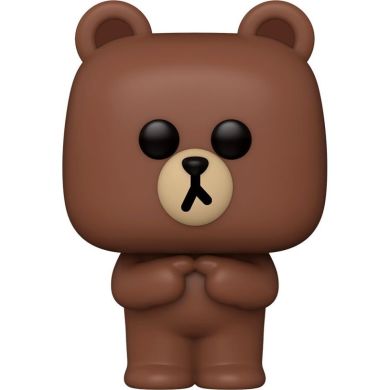 Ігрова фігурка Funko Pop! серії Line Friends Браун 48151, 9,6