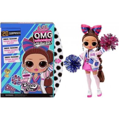 Игровой набор с куклой L.O.L. Surprise! серии O.M.G. Sports Doll Леди-чирлидер с аксессуарами 577508