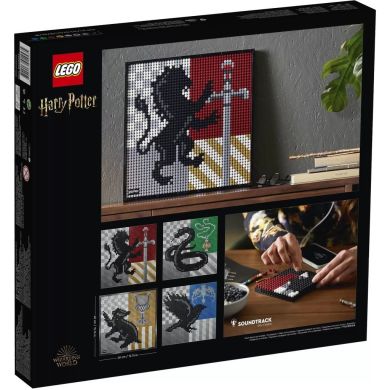 Конструктор LEGO Art Harry Potter Hogwarts crests 4 249 деталей 31201