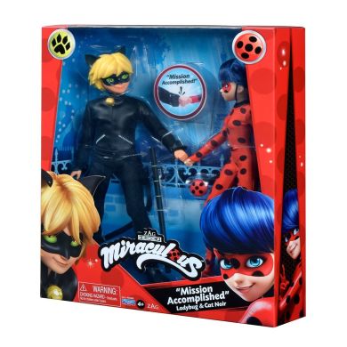 Набор из 2-х кукол Miraculous Леди Баг и Супер-кот S2 Миссия выполнена 26 см 50365