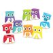 Учебный игровой набор В мире животных Радужные Совушки Learning Resources LER6711, Разноцветный