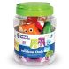 Учебный игровой набор В мире животных Радужные Совушки Learning Resources LER6711, Разноцветный