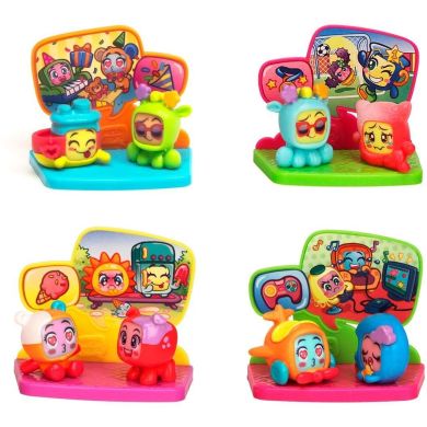 Набор фигурок MOJI POPS S1 – КОРОБОЧКА ПРИКЛЮЧЕНИЙ (2 фигурки, сцена) MAGIC BOX MOJI POPS PMP1D612IN00