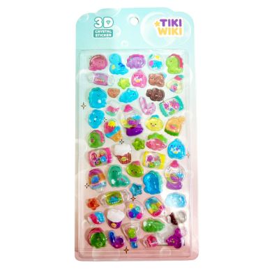 Набір 3D-наліпок Tiki Wiki серії Crystal &ndash; Тікі натхнення