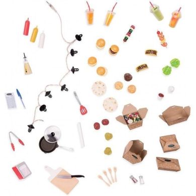 Транспорт для кукол Our Generation Продуктовый фургон Розовый BD37969Z