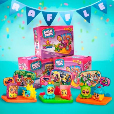 Набор фигурок MOJI POPS S1 – КОРОБОЧКА ПРИКЛЮЧЕНИЙ (2 фигурки, сцена) MAGIC BOX MOJI POPS PMP1D612IN00
