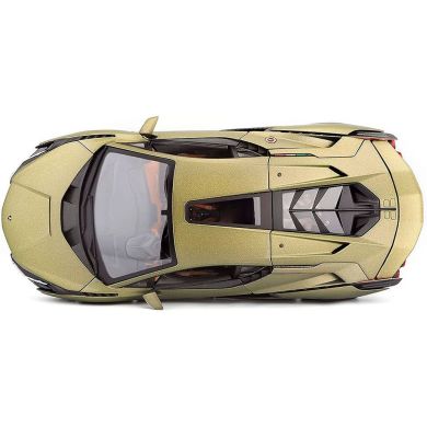 Автомодель Lamborghini Sian FKP 37 (матовий зелений металік, 1:18) Bburago 18-11046G