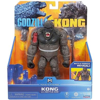 Фигурка Godzilla vs. Kong Конг с боевым топором 15 см 35303