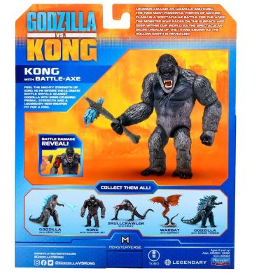 Фигурка Godzilla vs. Kong Конг с боевым топором 15 см 35303
