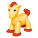 Игрушка-трещотка Kiddieland Домашние животные Лошадка 056929, Оранжевый