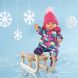 Набір одягу для ляльки Baby Born серії Deluxe Сніжна зима 830062