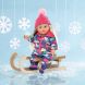 Набір одягу для ляльки Baby Born серії Deluxe Сніжна зима 830062